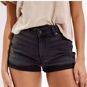 American eagle black shorts